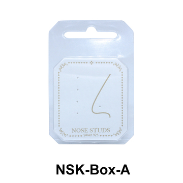 Empty Nose Stud Square Box Set NSK-BOX-A