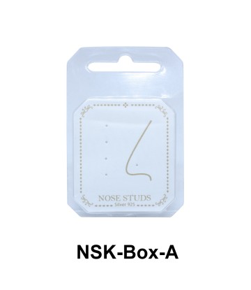 Empty Nose Stud Square Box Set NSK-BOX-A