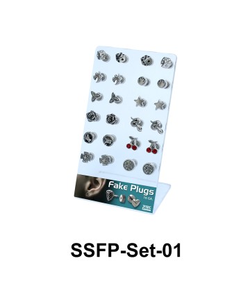 24 Fake Plugs Set SSFP-Set-01