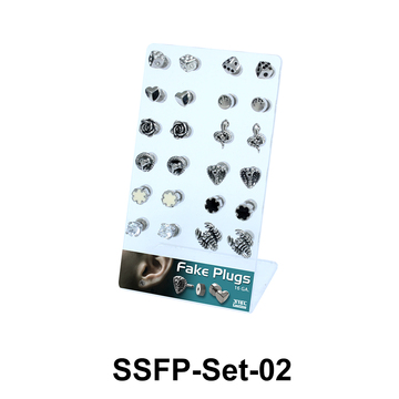 24 Fake Plugs Set SSFP-Set-02