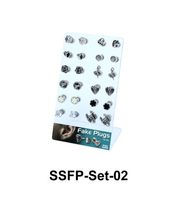 24 Fake Plugs Set SSFP-Set-02