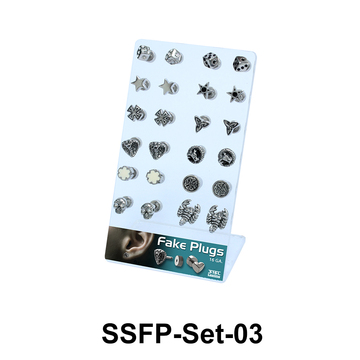 24 Fake Plugs Set SSFP-Set-03