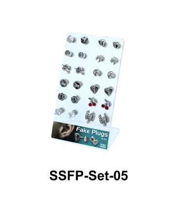 24 Fake Plugs Set SSFP-Set-05