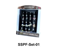 12 Funny Animals Belly Piercing Set SSPF-Set-01