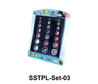 21 Enamel Tunnels Set SSTPL-Set-03