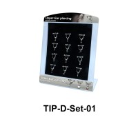 12 Upper Ear Piercing Shields Set TIP-D-Set-01