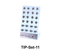 24 Zombie Helix Ear Piercing Set TIP-Set-11