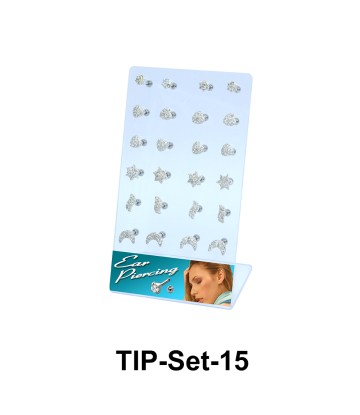 24 Helix Ear Piercing Set TIP-Set-15