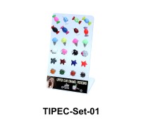 24 Enamel Helix Ear Piercing Set TIPEC-Set-01