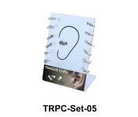 13 Silver Tragus Cuffs Set TRPC-Set-05