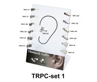 13 Tragus Piercing Set TRPC-SET-1