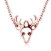 Christmas Reindeer Buckhead With Silver Necklace SPE-5225