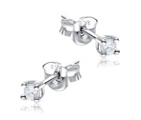  Stunning CZ Stone Silver Ear Stud STS-5082