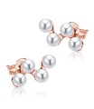 Charming Pearl Silver Ear Stud STS-5266