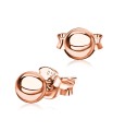 Ball Shaped Silver Ear Stud STS-5298