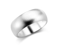 Silver Rings Biggest Bend Matt CSR-R8-02
