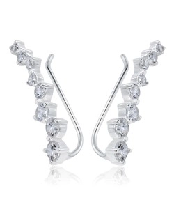 Stunning Designed with CZ Stone Earrings EL-3575 