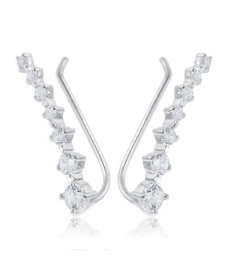 Beautiful Designed with CZ Stone Earrings EL-3576 