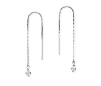 Stone Dangling Chain Earring ECD-01