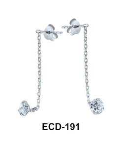Stud Chain Earring ECD-191