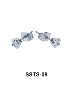 CZ Stud Earring SSTS-08