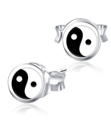 Stud Earring Big Yin Yang ST-25