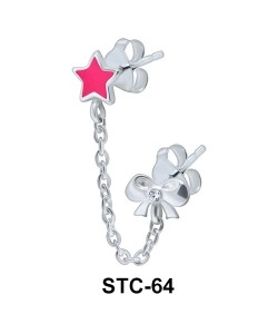 Stud Chain Cross Shape STC-64