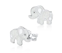 Baby Elephant Kid Stud Earring STE-662