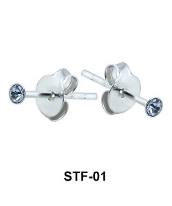 Silver Studs Earrings STF-01