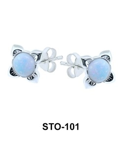 Opal Stud Earrings STO-101
