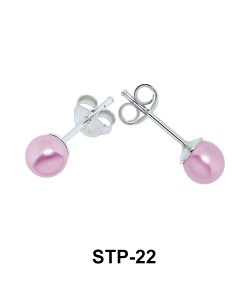 Stud Earring Bright Pearl STP-22