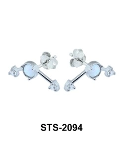 Opal Stud Earrings STS-2094