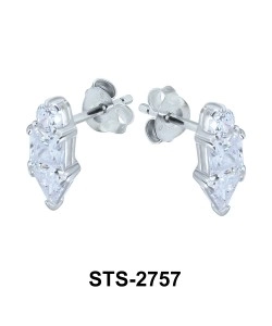 CZ Stones Stud Earring STS-2757