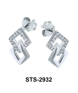 CZ Stones Stud Earring STS-2932