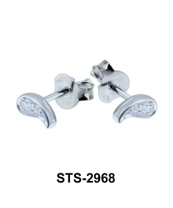 CZ Stones Stud Earring STS-2968