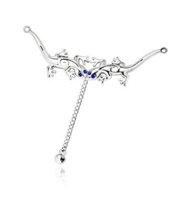 Lizards Chained Back Belly Chain BBC-23c