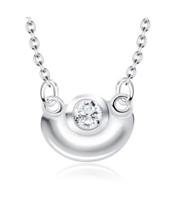 Unique and Cute Silver Necklace SPE-2108