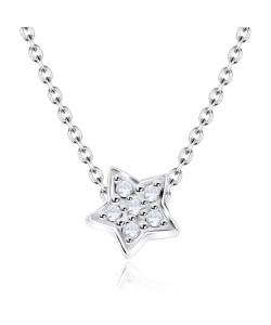 Shining Stars Silver Necklace SPE-961