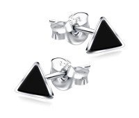 Stud Earring Delta Shape ST-11